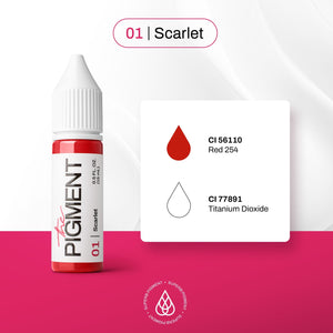 The Pigment - 01 Scarlet - 15ml