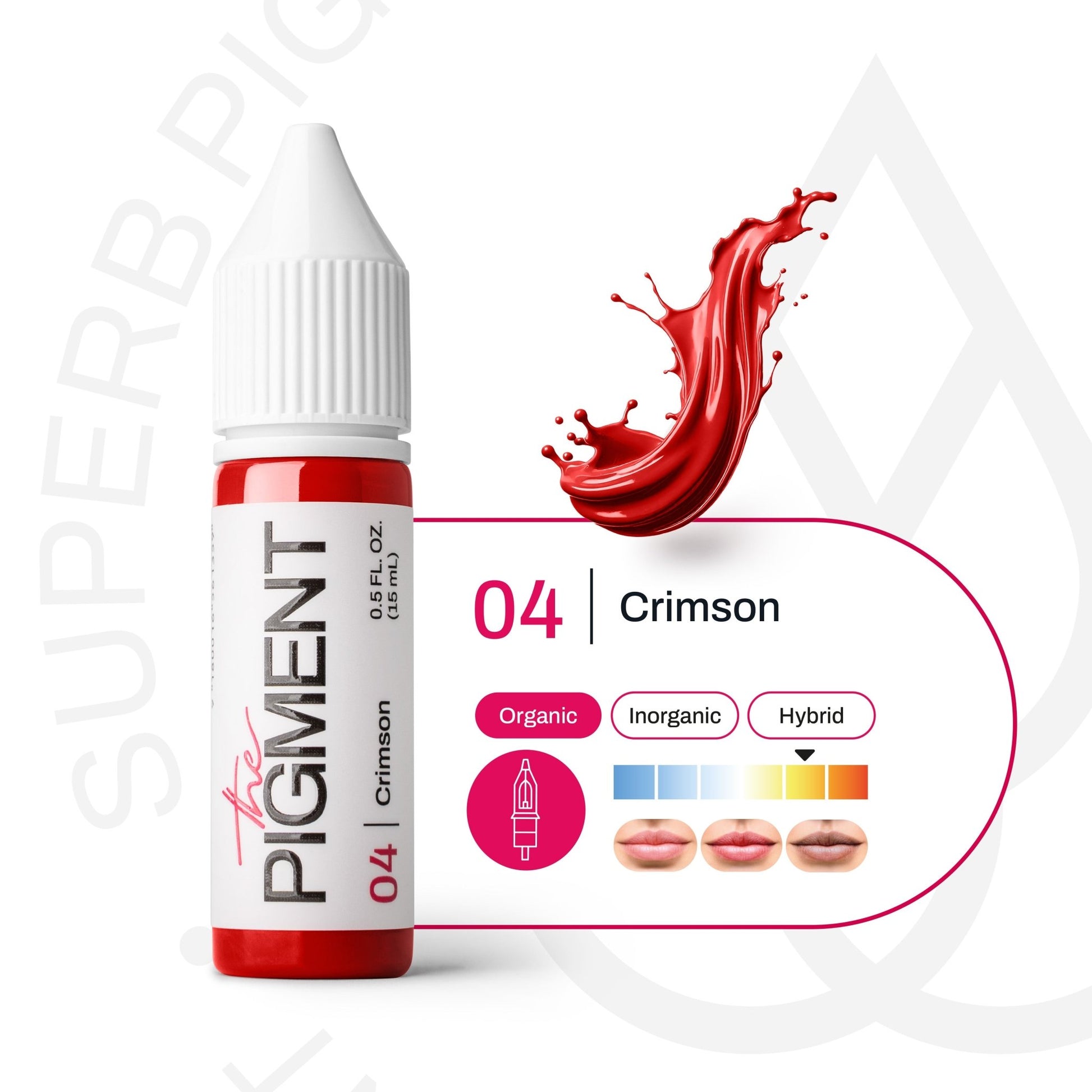 The Pigment - 04 Crimson - 15ml