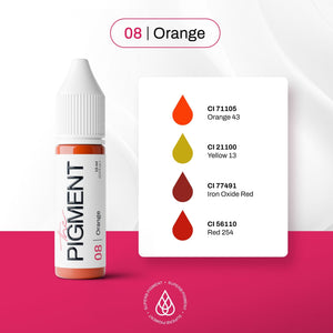 The Pigment - 08 Orange - 15ml