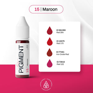 The Pigment - 15 Maroon - 15ml