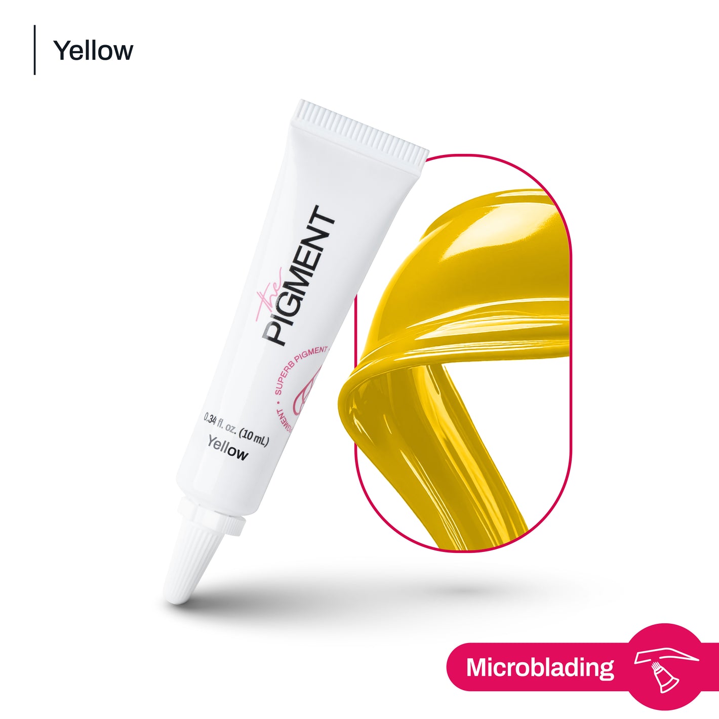 Microblading Pigment - Yellow  - 10ml