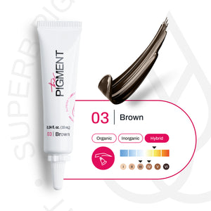 Microblading Pigment - Brown 3  - 10ml