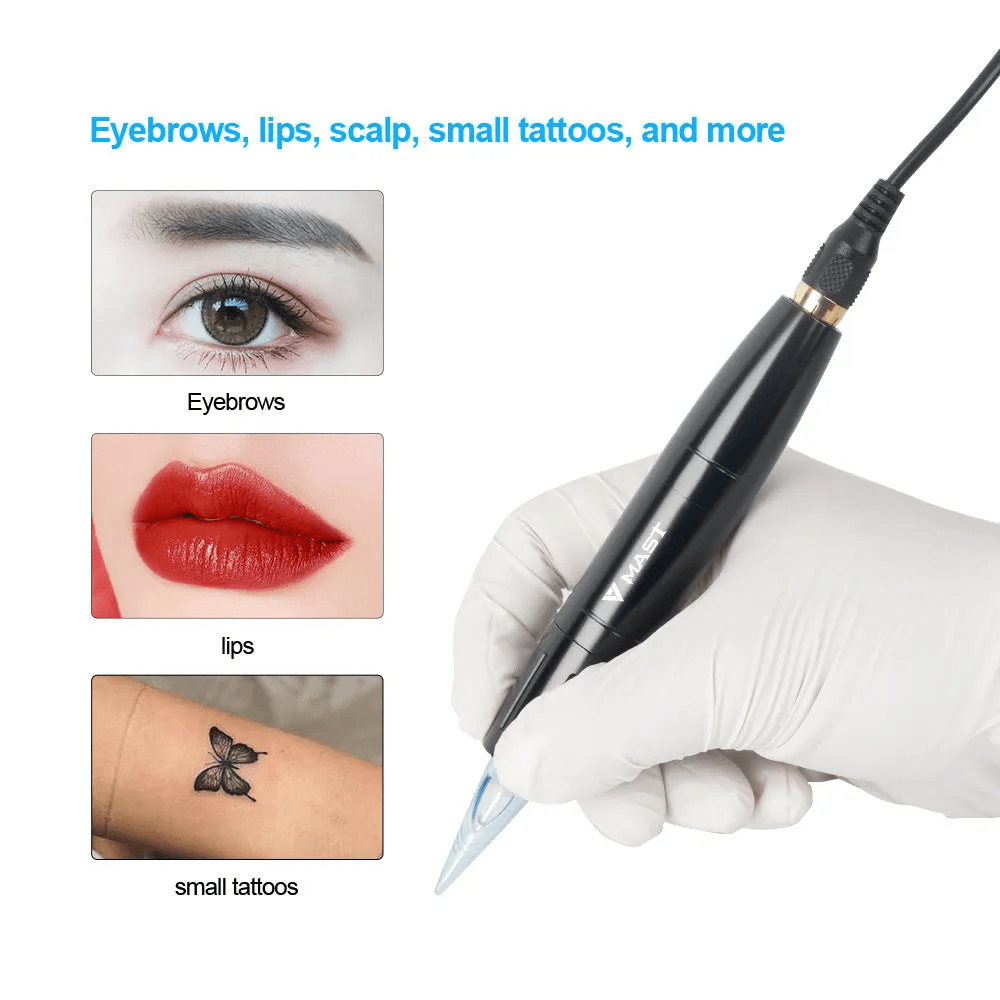 The Pigment - Dragonhawk Tattoo Machine Rotary Pen With 2.0MM-3.0MM Adjustable Stroke Permanent Makeup SMP | Mast Magi
