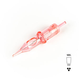 The Pigment - KWADRON® PMU Optima Cartridges 3 Round Liner / Long Taper - 20pcs