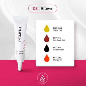 The Pigment - Microblading Pigment - Brown 3 - 10ml