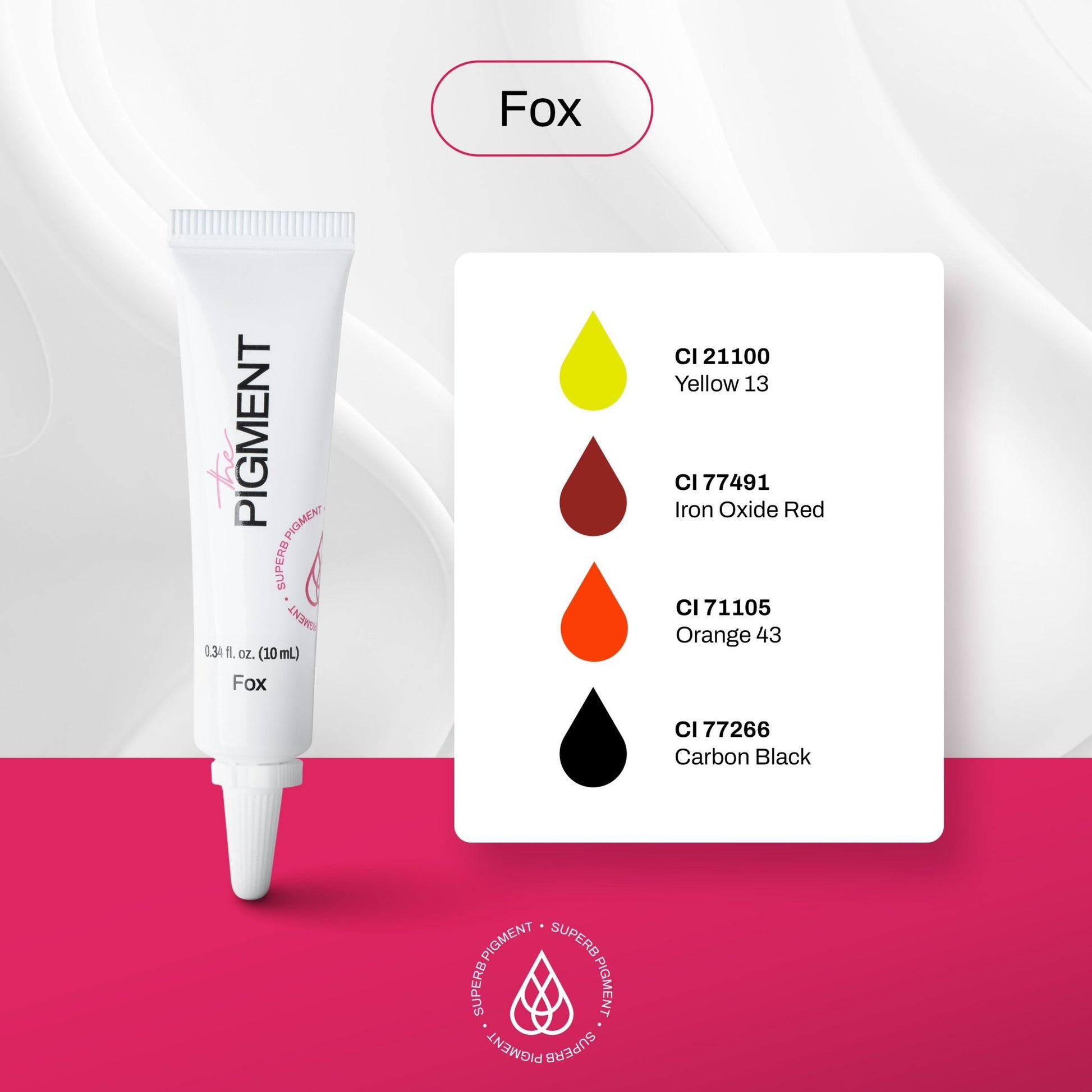 The Pigment - Microblading Pigment - Fox - 10ml
