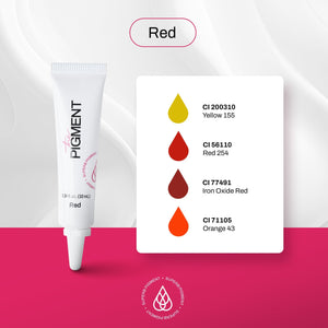 The Pigment - Microblading Pigment - Red - 10ml