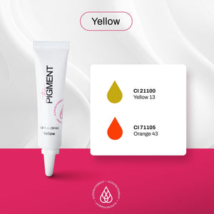 The Pigment - Microblading Pigment - Yellow - 10ml