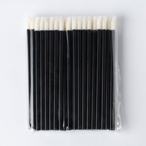 The Pigment - POPU - Disposable Lip Brush - 50pcs - Black