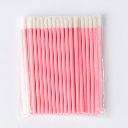 The Pigment - POPU - Disposable Lip Brush - 50pcs - Pink