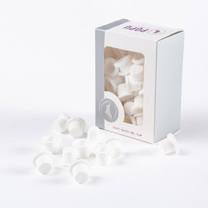 The Pigment - POPU - Soft Ink Cups - White - 50pcs