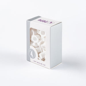 The Pigment - POPU - Soft Ink Cups - White - 50pcs