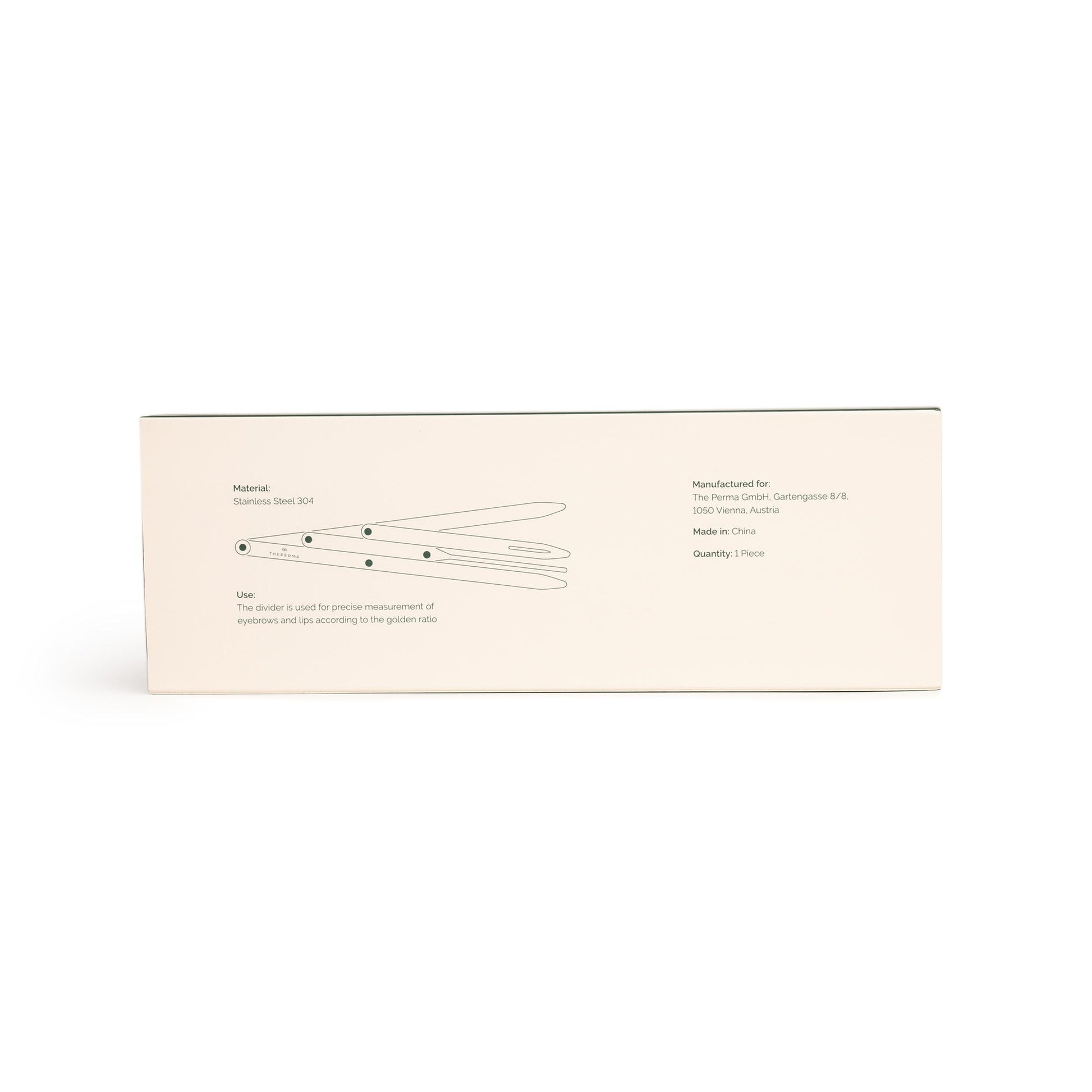 The Pigment - The Perma - Golden Ratio Divider - Brow Compass